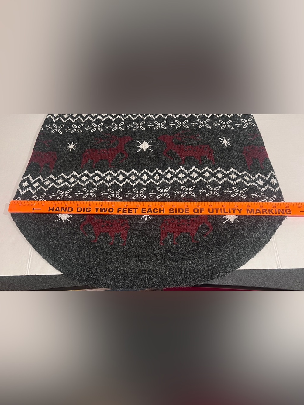 Shineflow Nordic Fair Isle Reindeer Knit Soft Tunic Sweater Winter Cabincore L - Picture 11 of 15